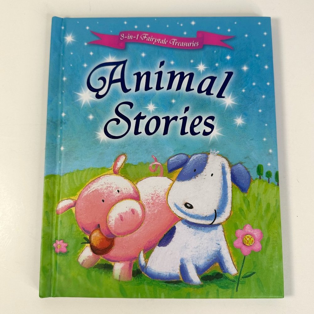 Childrens Book Animal Stories 3-in-1 Fairytale Treasury
